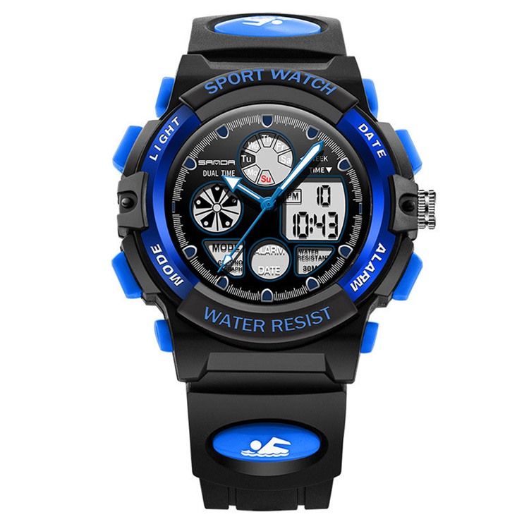 Jyy Luminous Multifunksjonal Sports Watch For Menn