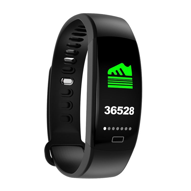 Menns F64 Fargeskjerm Smartarmbånd Weather Health Bluetooth Sport Kcal Watch