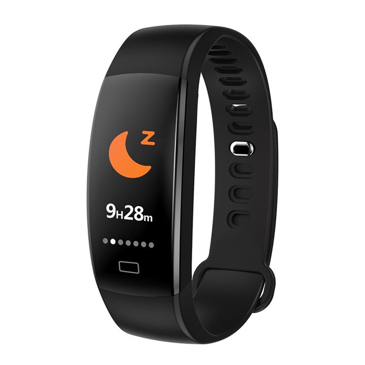 Menns F64 Fargeskjerm Smartarmbånd Weather Health Bluetooth Sport Kcal Watch