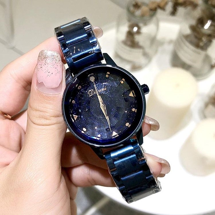 Star Sky Quartz Watch For Kvinner