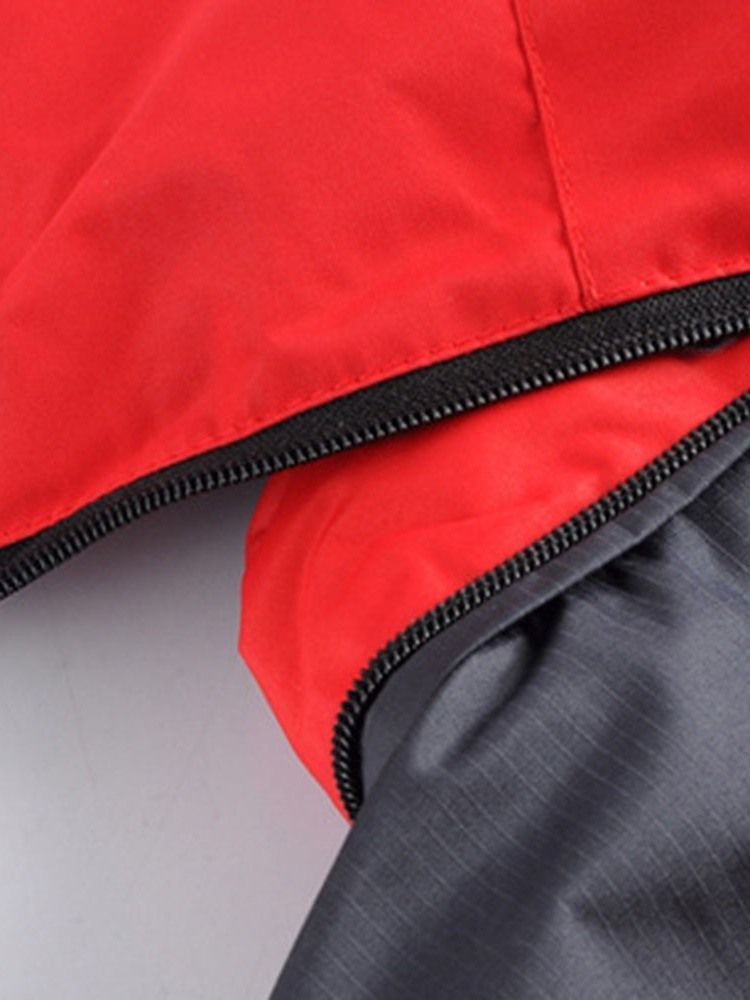 Pocket Style Hooded Zipper Casual Down Jacket For Menn