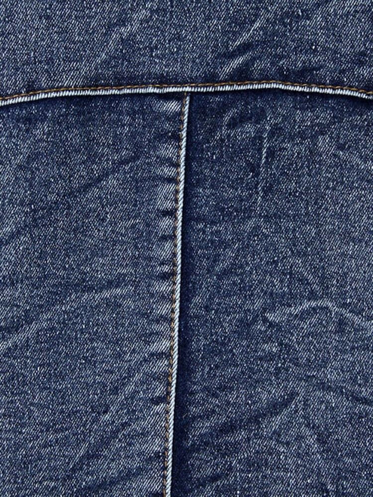 Slim Denimjakke For Jakkeslag